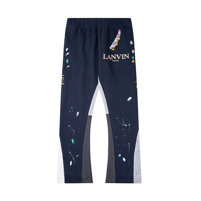 Splatter Paint Drawstring Sweatpants