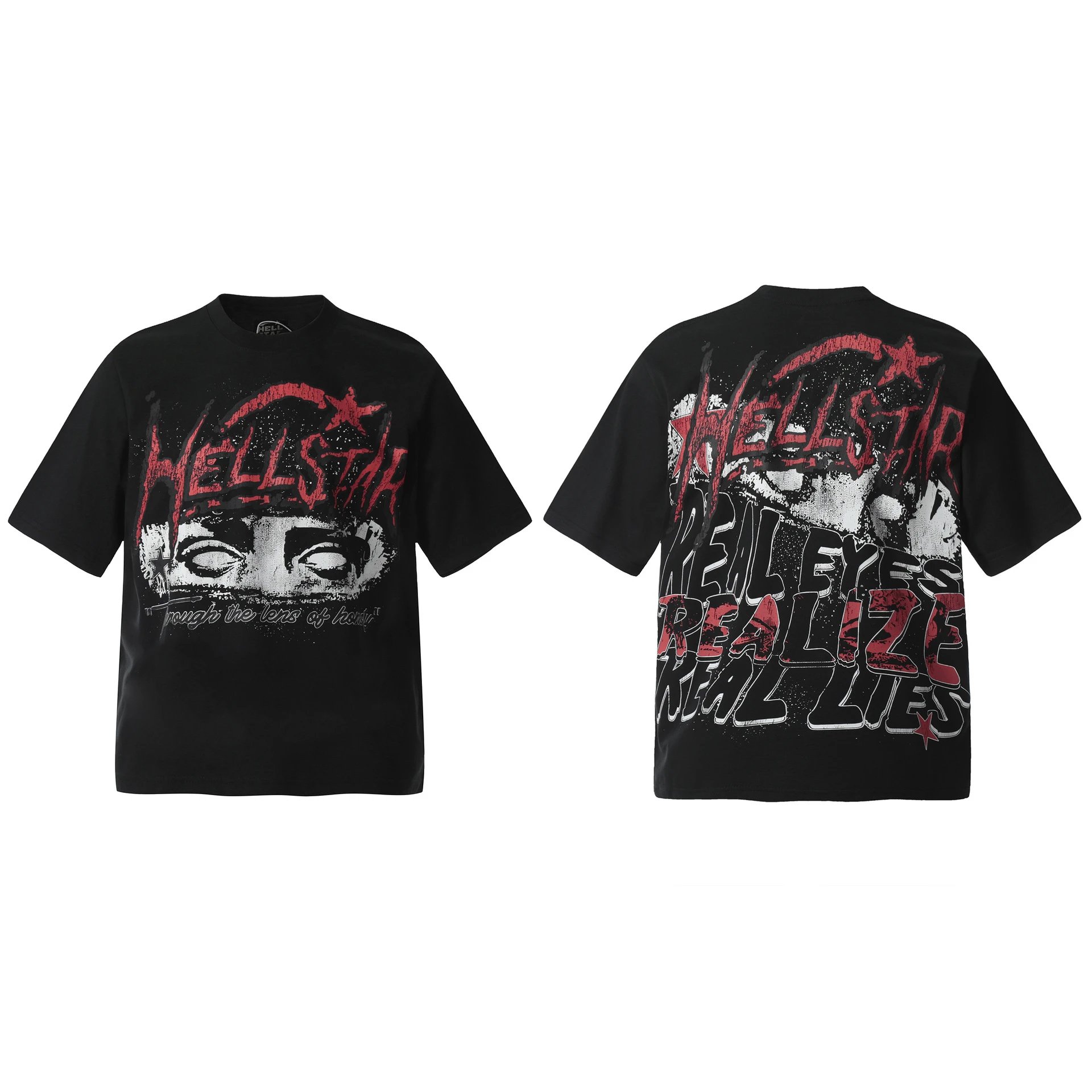 Hip-Hop Style Large-Size Loose Short-Sleeved T-Shirt photo 4