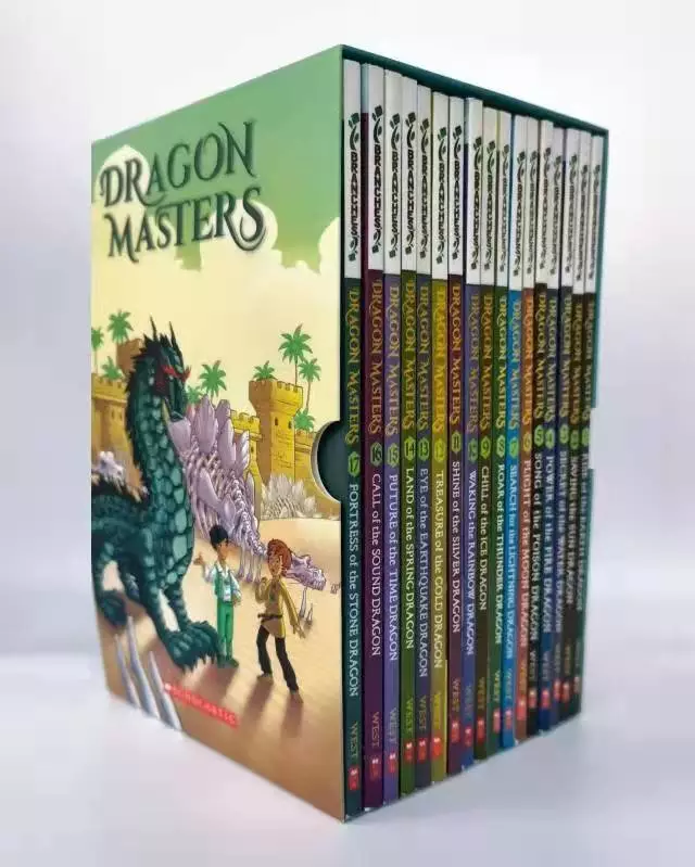 点读版大树系列英文驯龙高手20册Dragon Master 课外阅读章节书赠音频