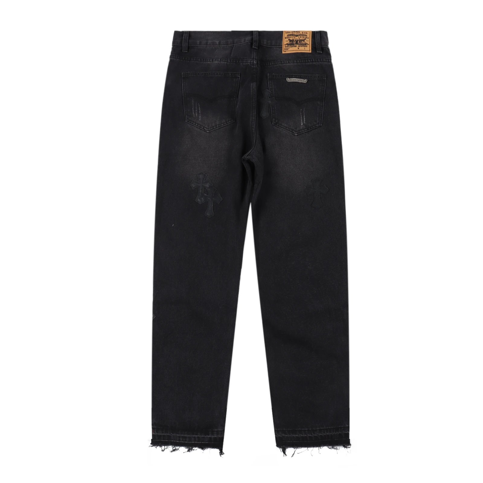 Cross Badge Jeans
