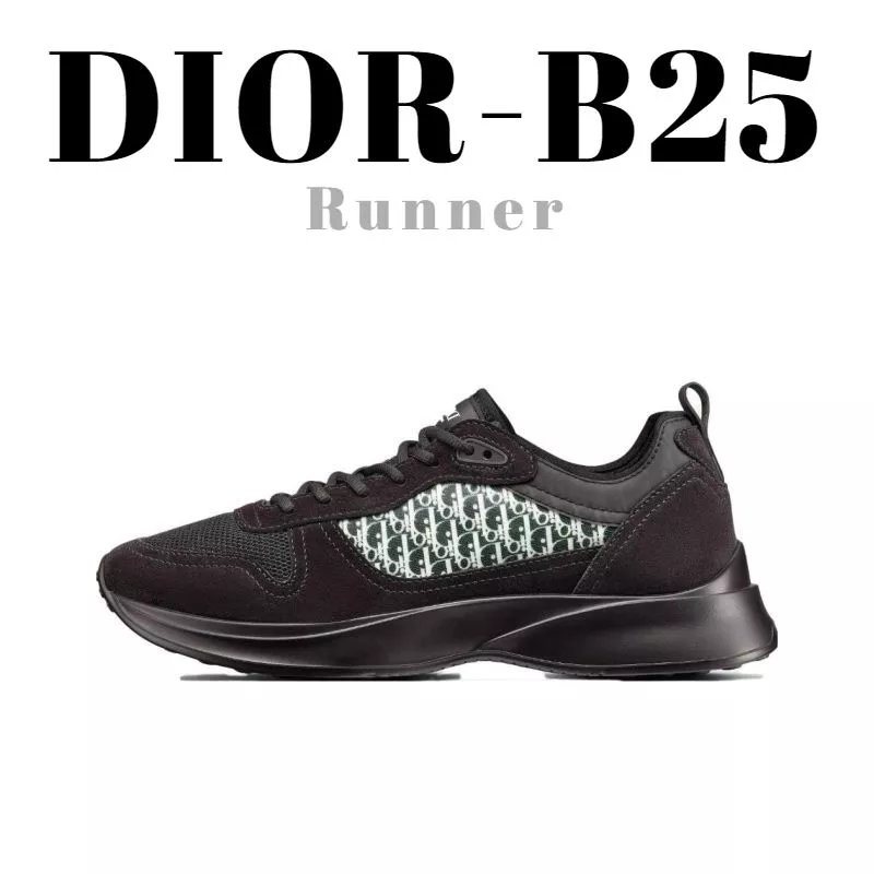 Dior B25 Runner Oblique Sneakers