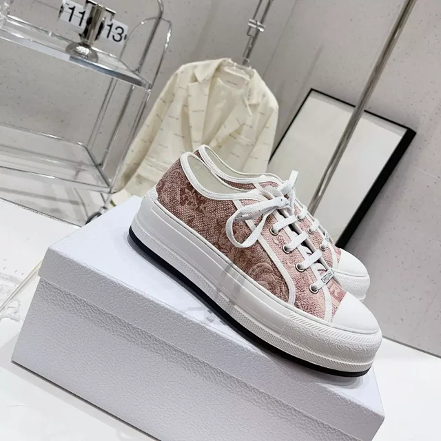 Dior Sneakers Walk'n'Dior low-top canvas product detail image 8