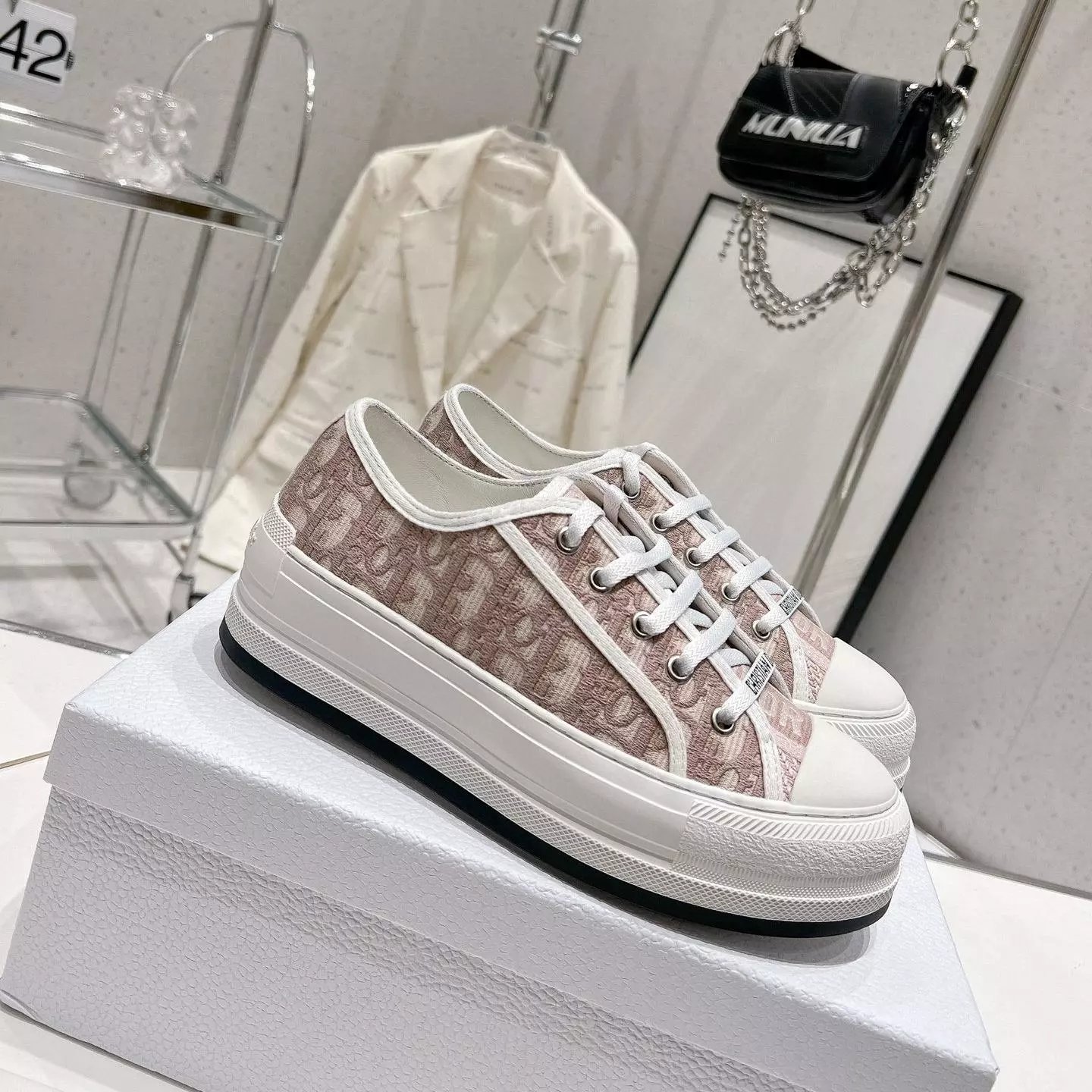 Dior Sneakers Walk'n'Dior low-top canvas — 4