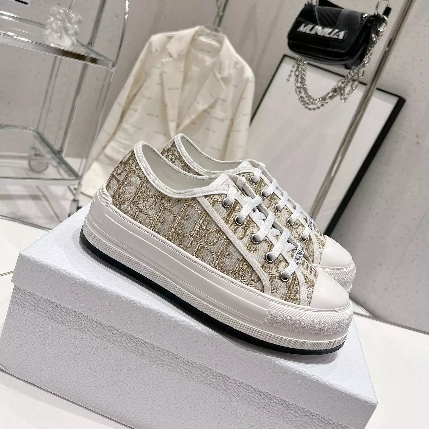 Dior Sneakers Walk'n'Dior low-top canvas — 3