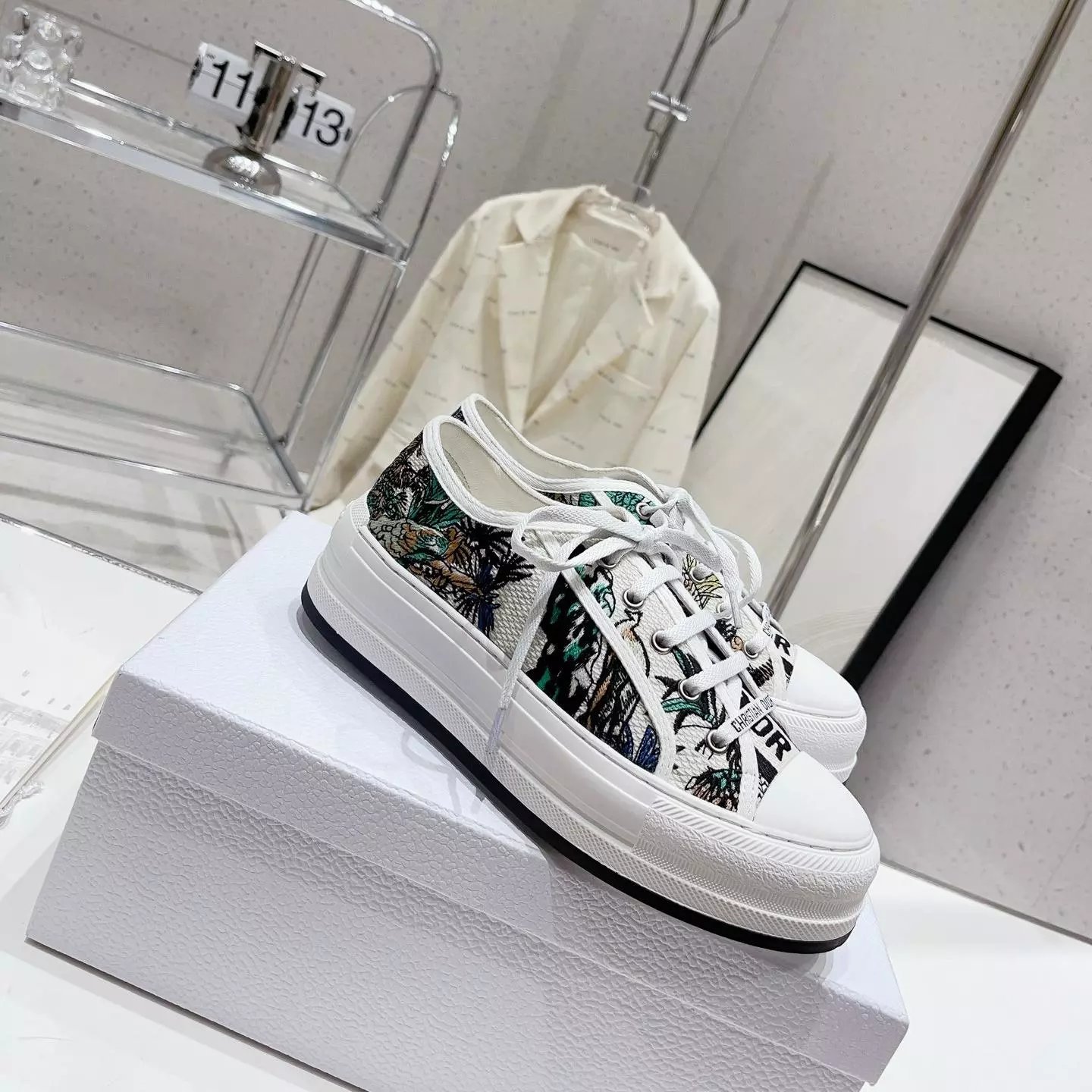 Dior Sneakers Walk'n'Dior low-top canvas — 12