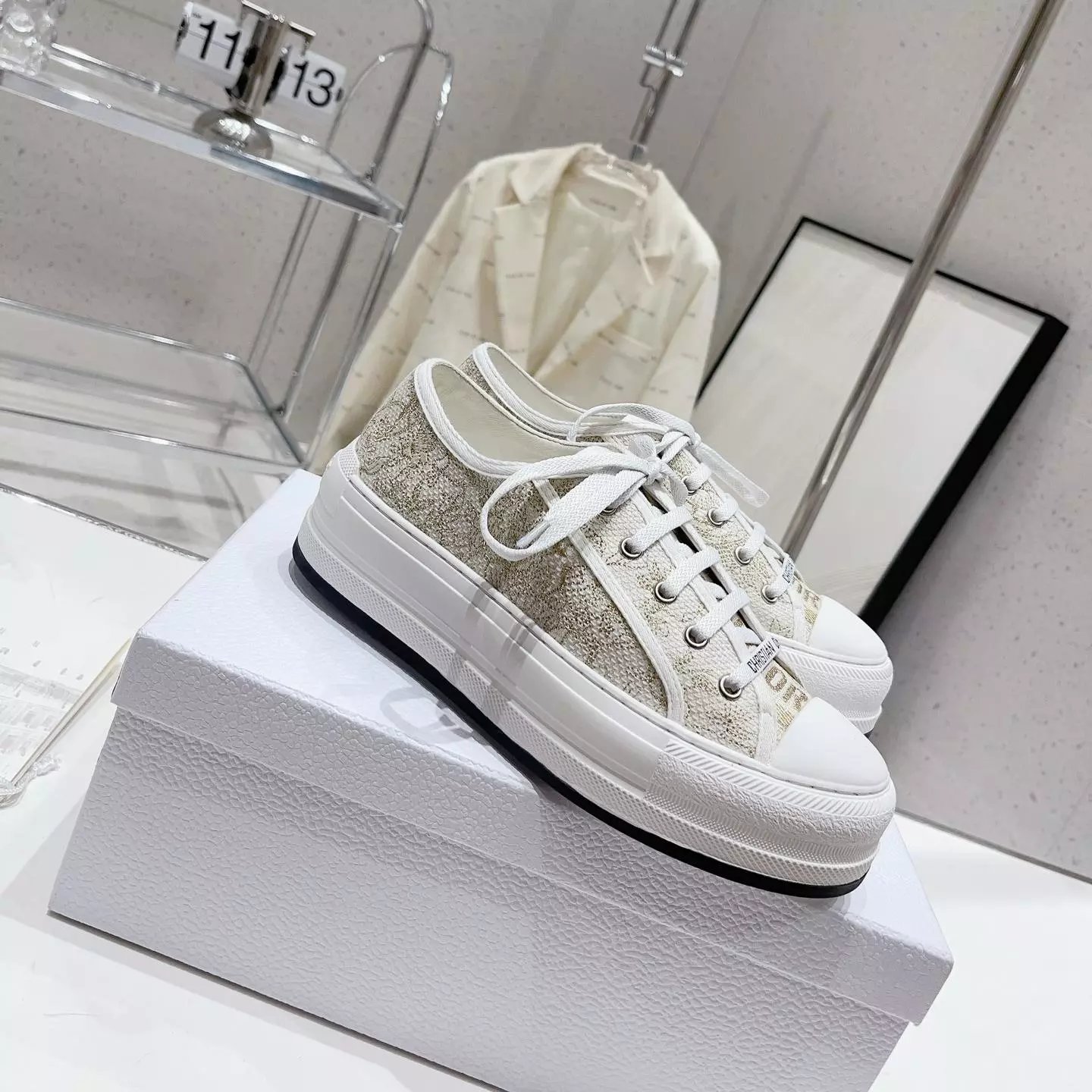 Dior Sneakers Walk'n'Dior low-top canvas — 14