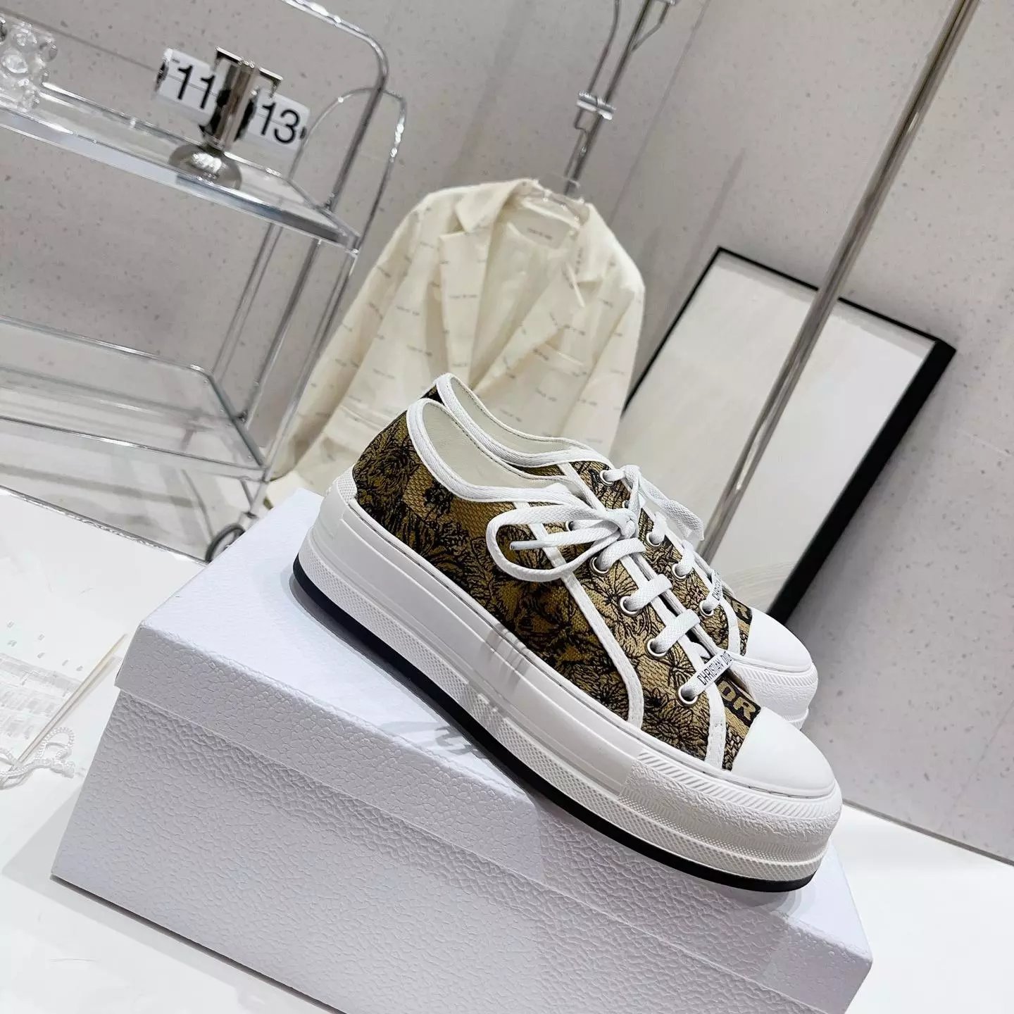 Dior Sneakers Walk'n'Dior low-top canvas — 17