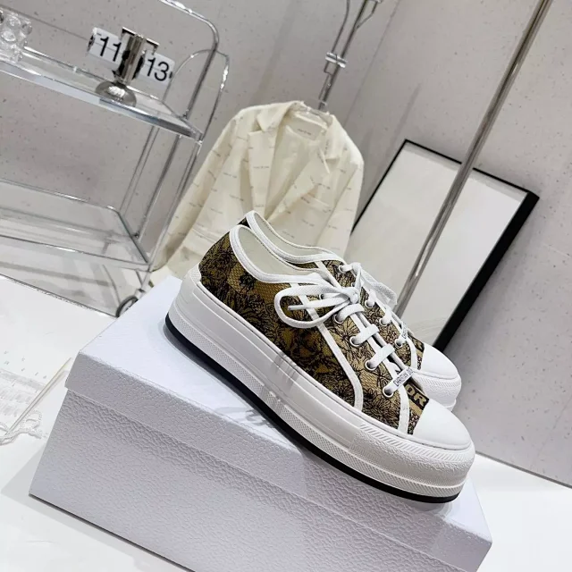 Dior Sneakers Walk'n'Dior low-top canvas product detail image 16