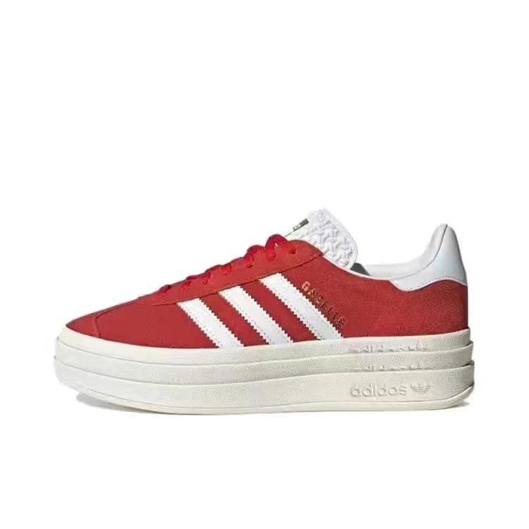 Adidas Gazelle Burgundy Suede Retro Sneakers
