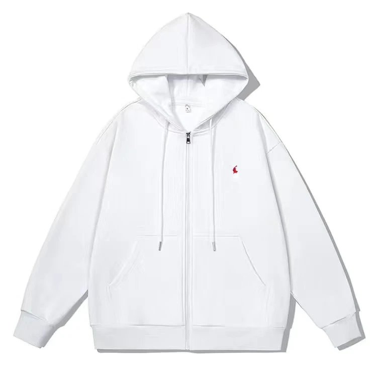 拉链款白色红标