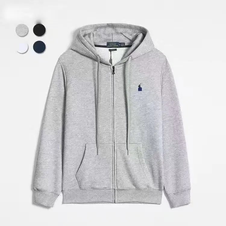 拉链款灰色青标