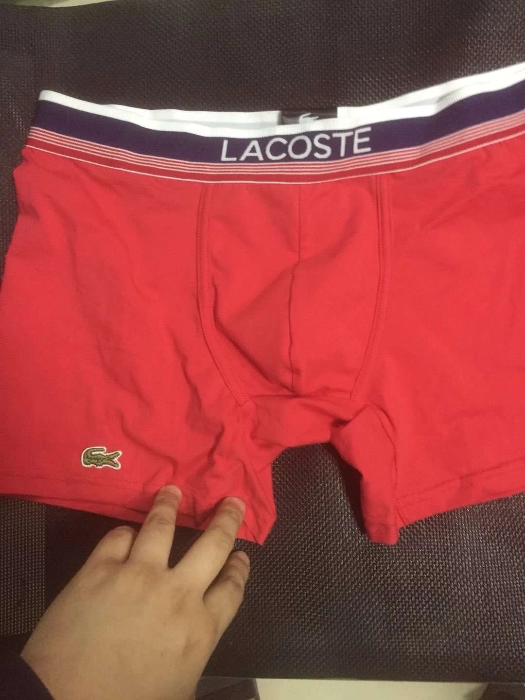 Long Leg style LACO boxers underwear, high-end men's cotton embroidered boxer underwear exported to Europe