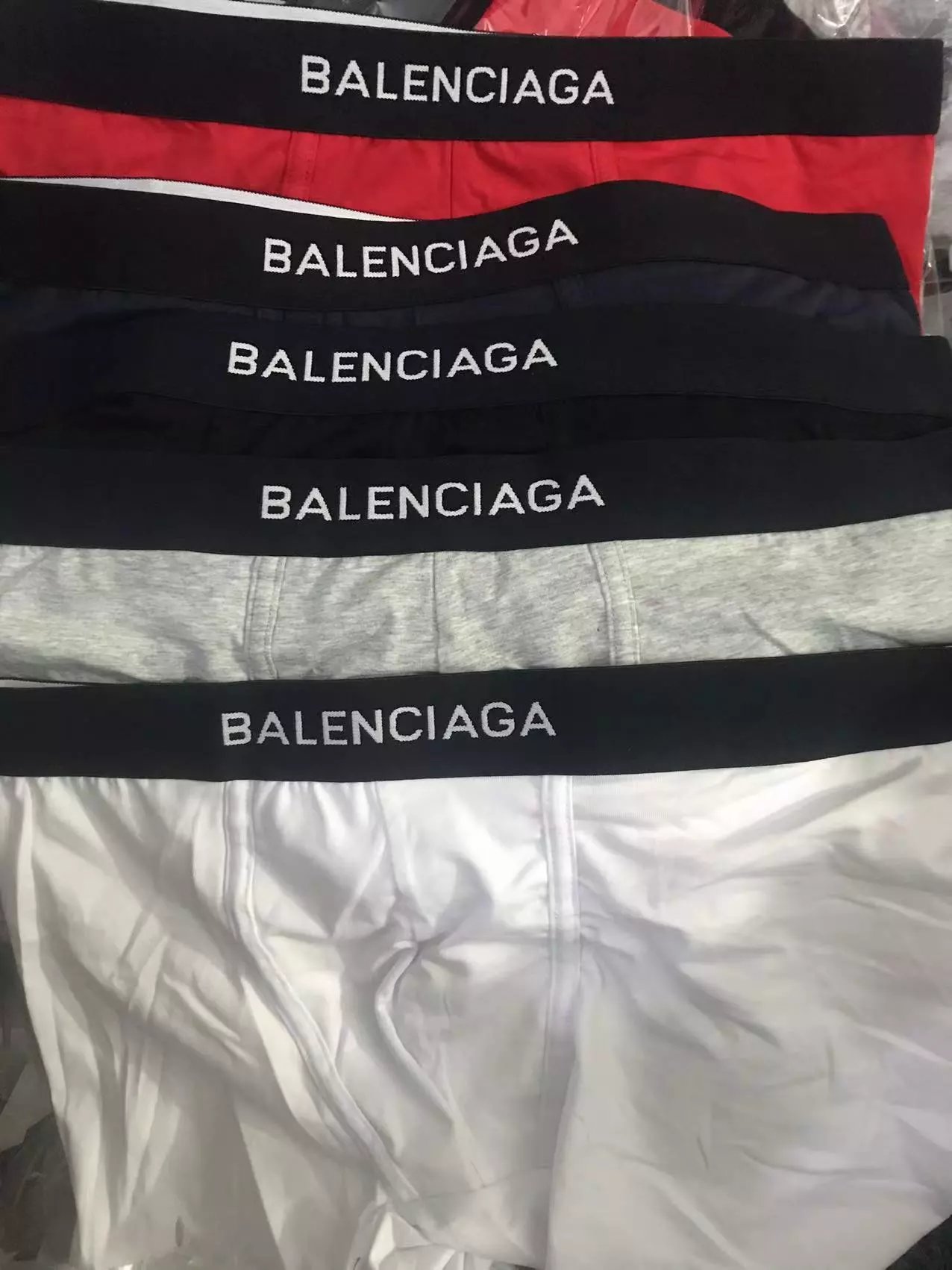 The best quality BAL boxers underwear High-end exported to Europe cotton embroidered boxer briefs for men