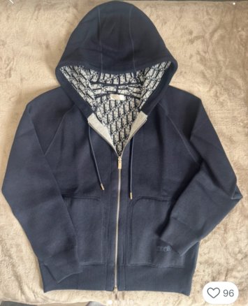 Wy d hooded zipper sweatshirt of high quality