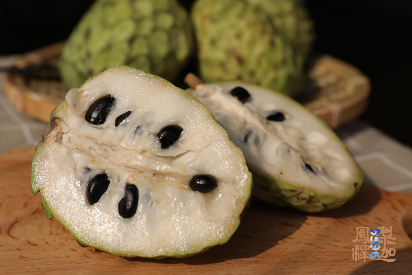 凤梨味的释迦果 完全成熟后非常甜. 来自云南路平优品 - 微博