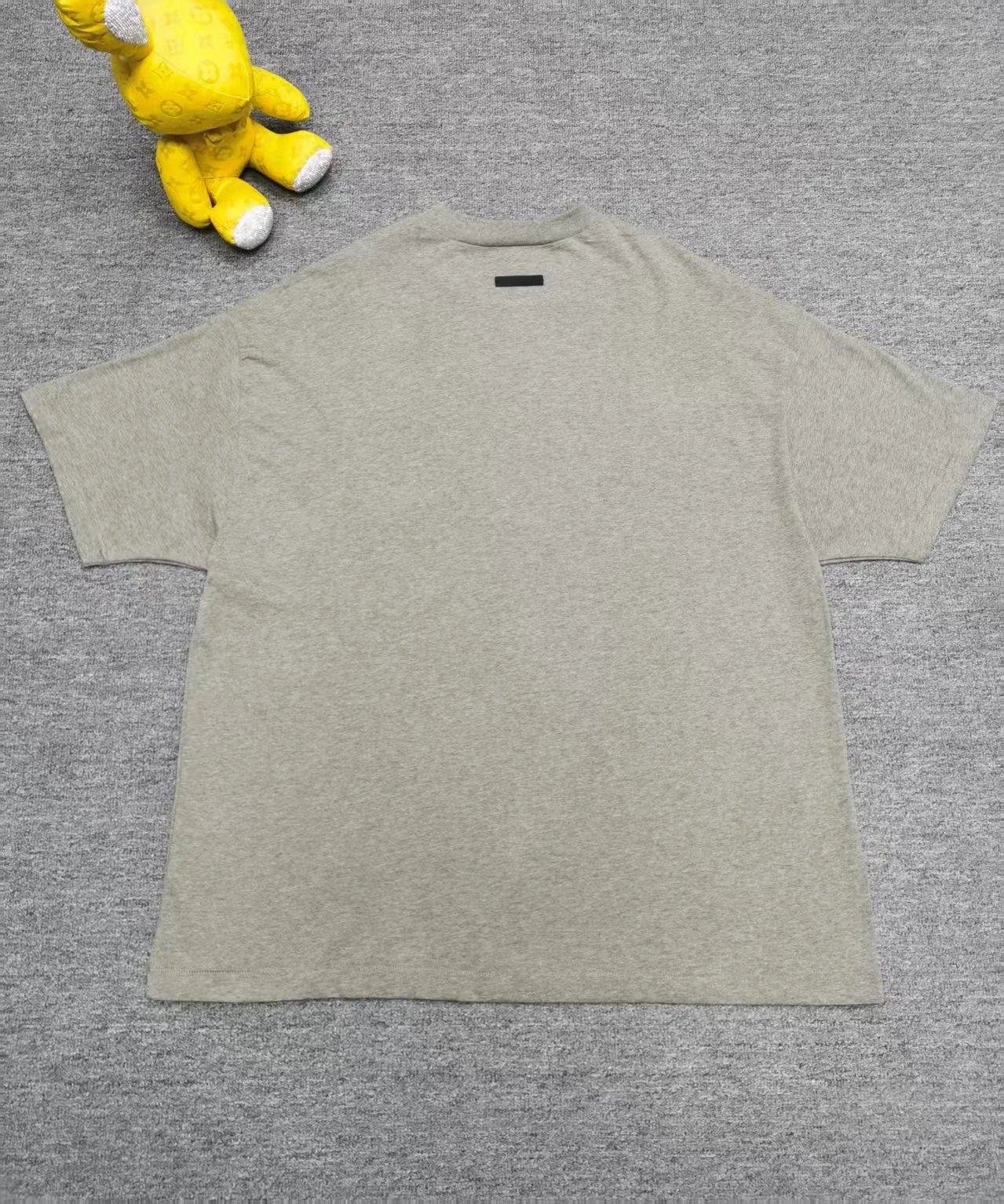 Basic crew neck casual short-sleeved T-shirt with letter logo print