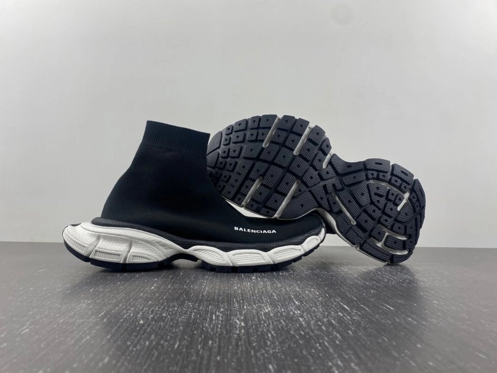 Recycled Knit Sock Boots