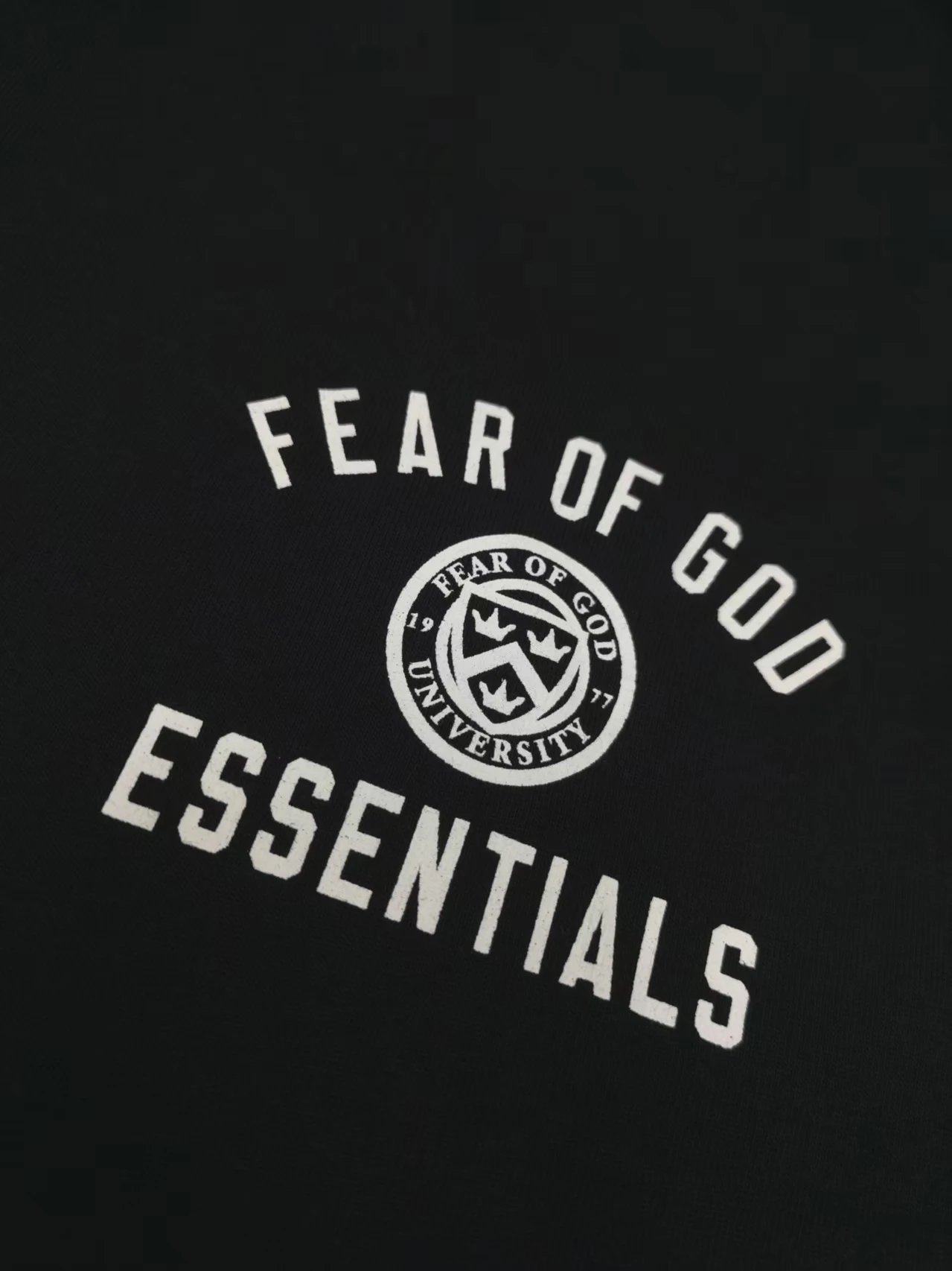 Basic crew neck casual short-sleeved T-shirt with letter logo print