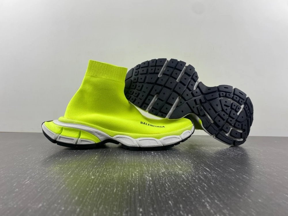 Recycled Knit Sock Boots