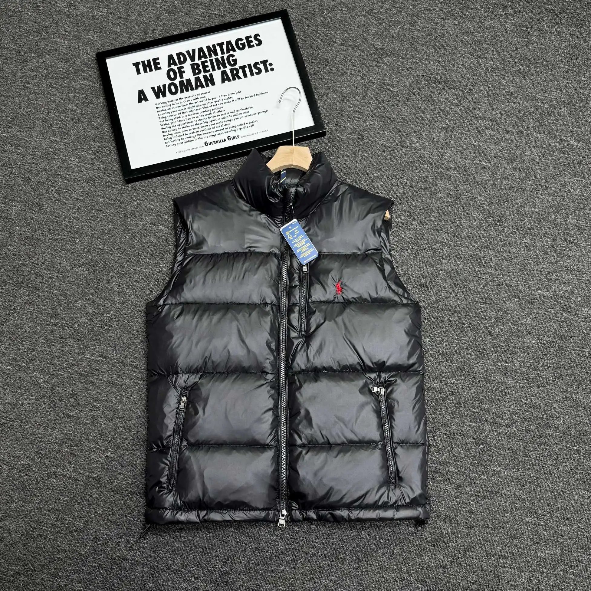Ralph Lauren Polo Bear Down Vest Black - 42