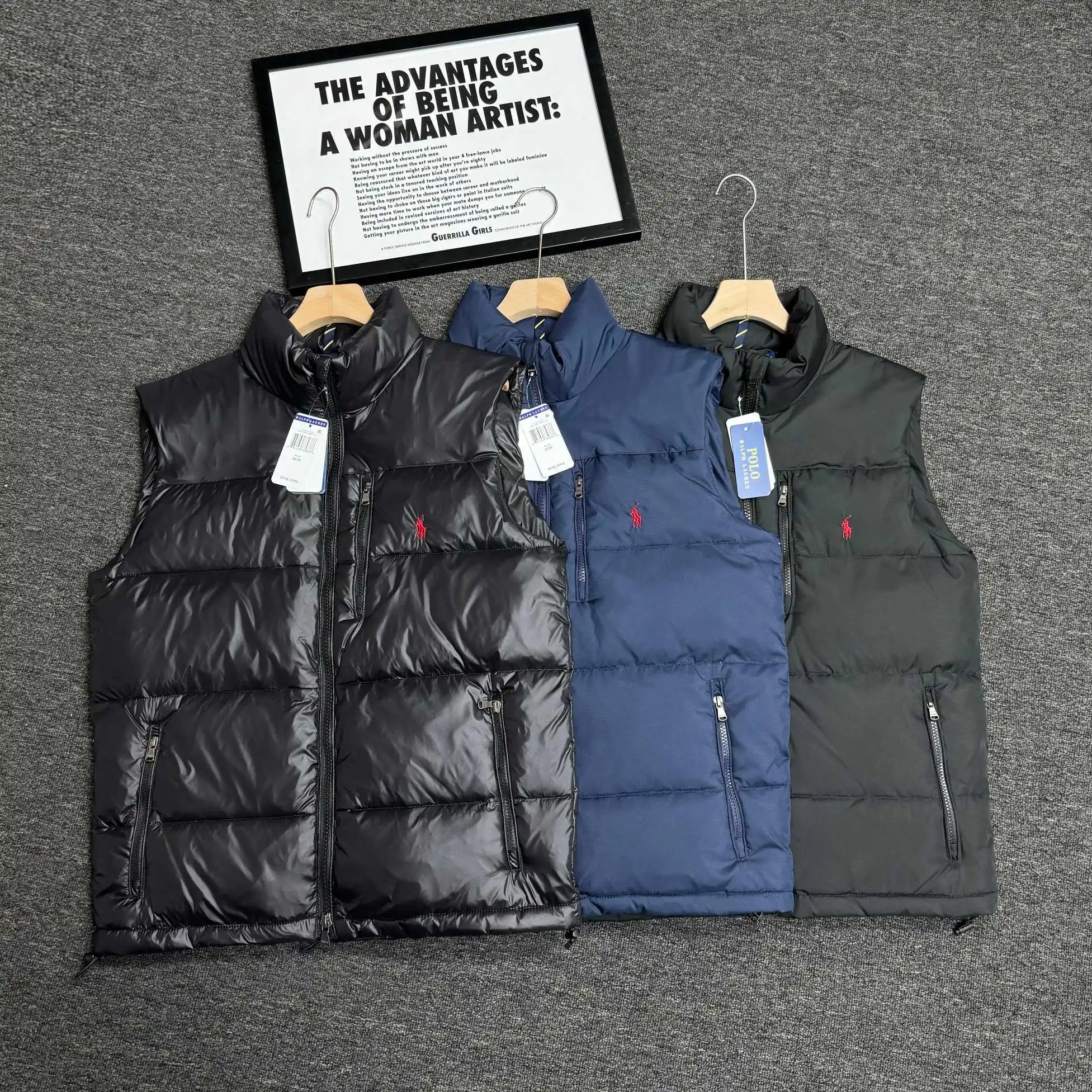 Ralph Lauren Polo Bear Down Vest Black - 37