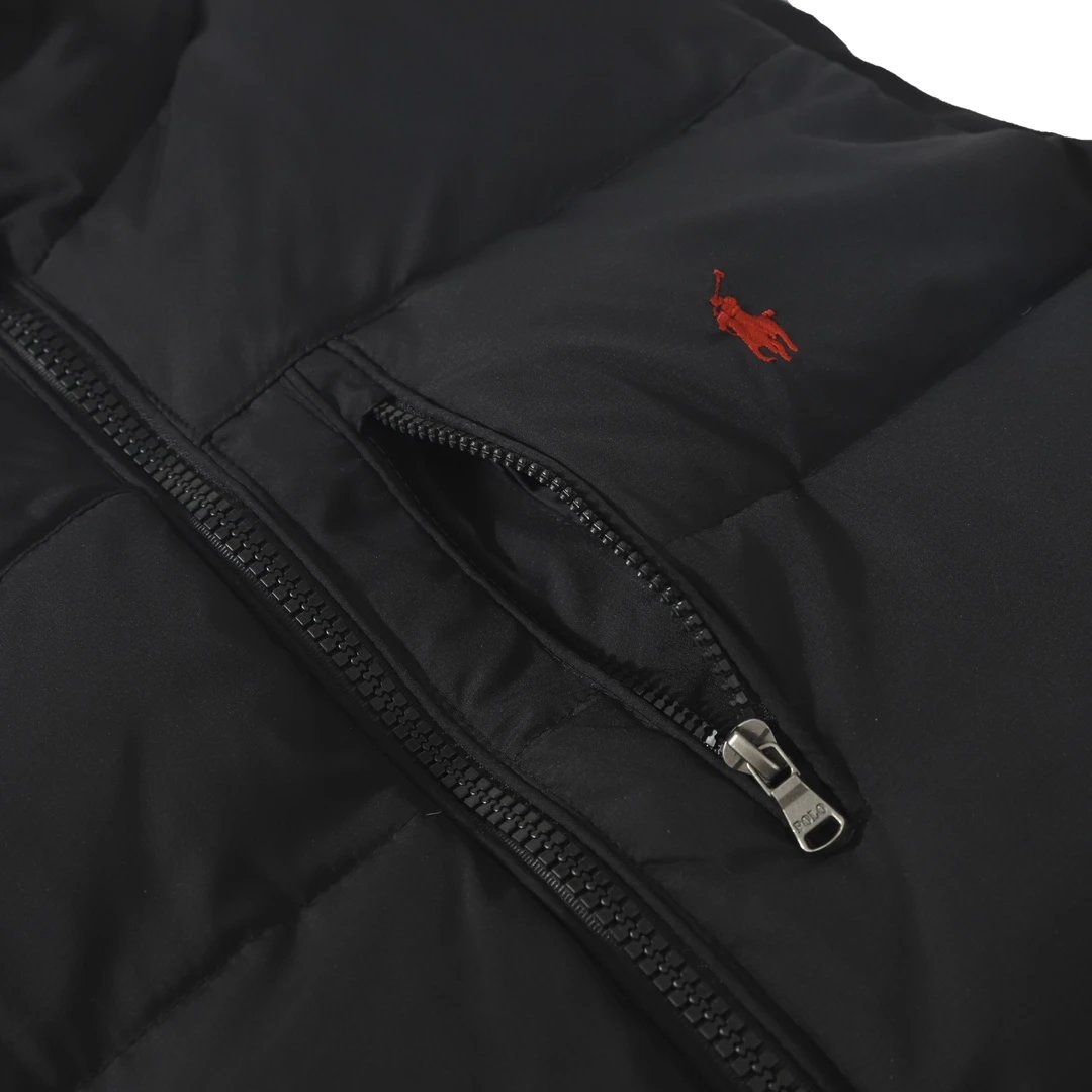 Ralph Lauren Polo Bear Down Vest Black - 28