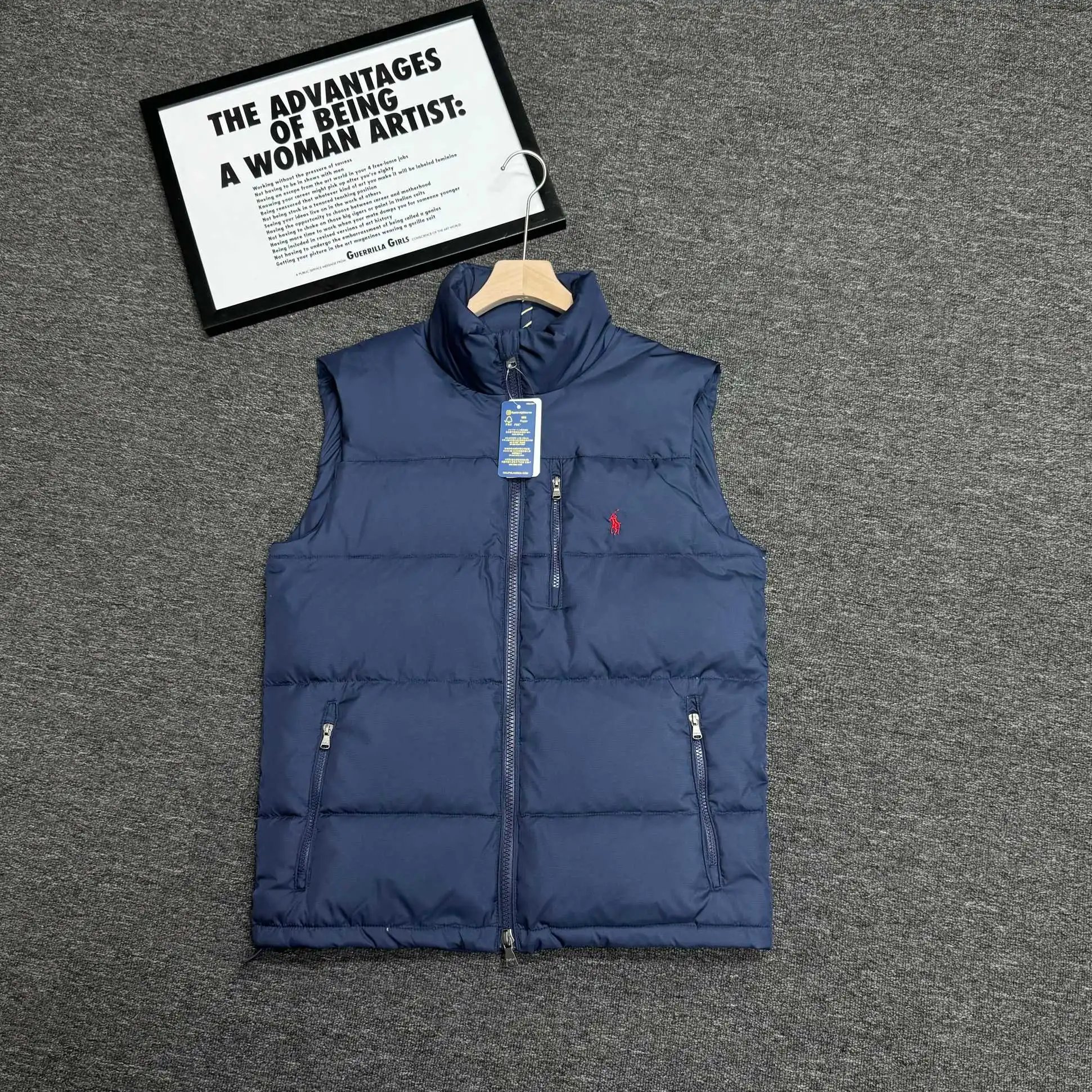 Ralph Lauren Polo Bear Down Vest Black - 41