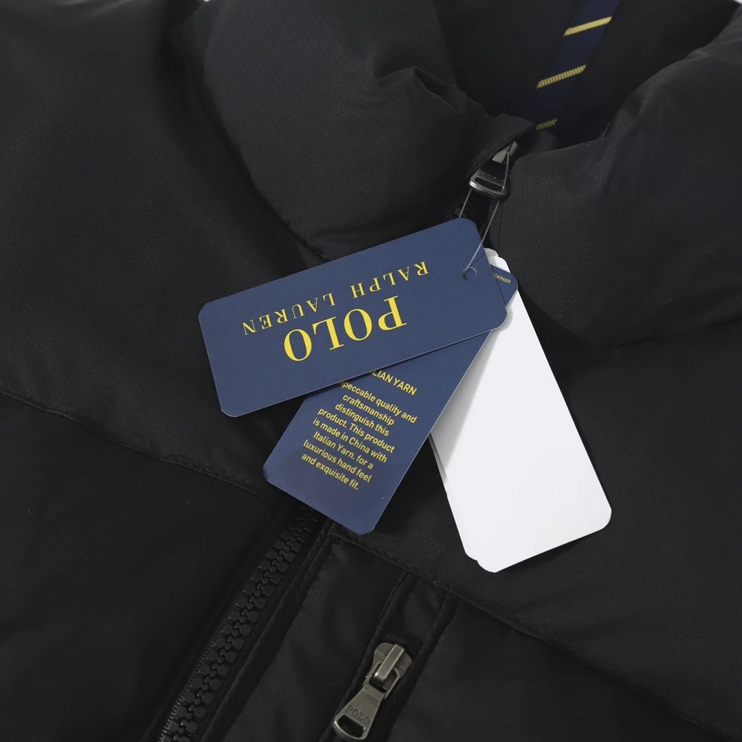 Ralph Lauren Polo Bear Down Vest Black - 32