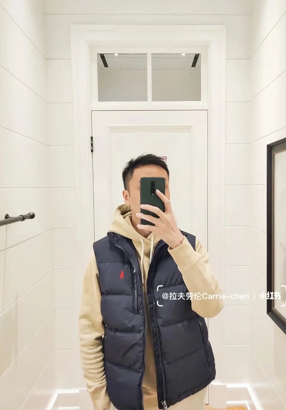 Ralph Lauren Polo Bear Down Vest Black - 80