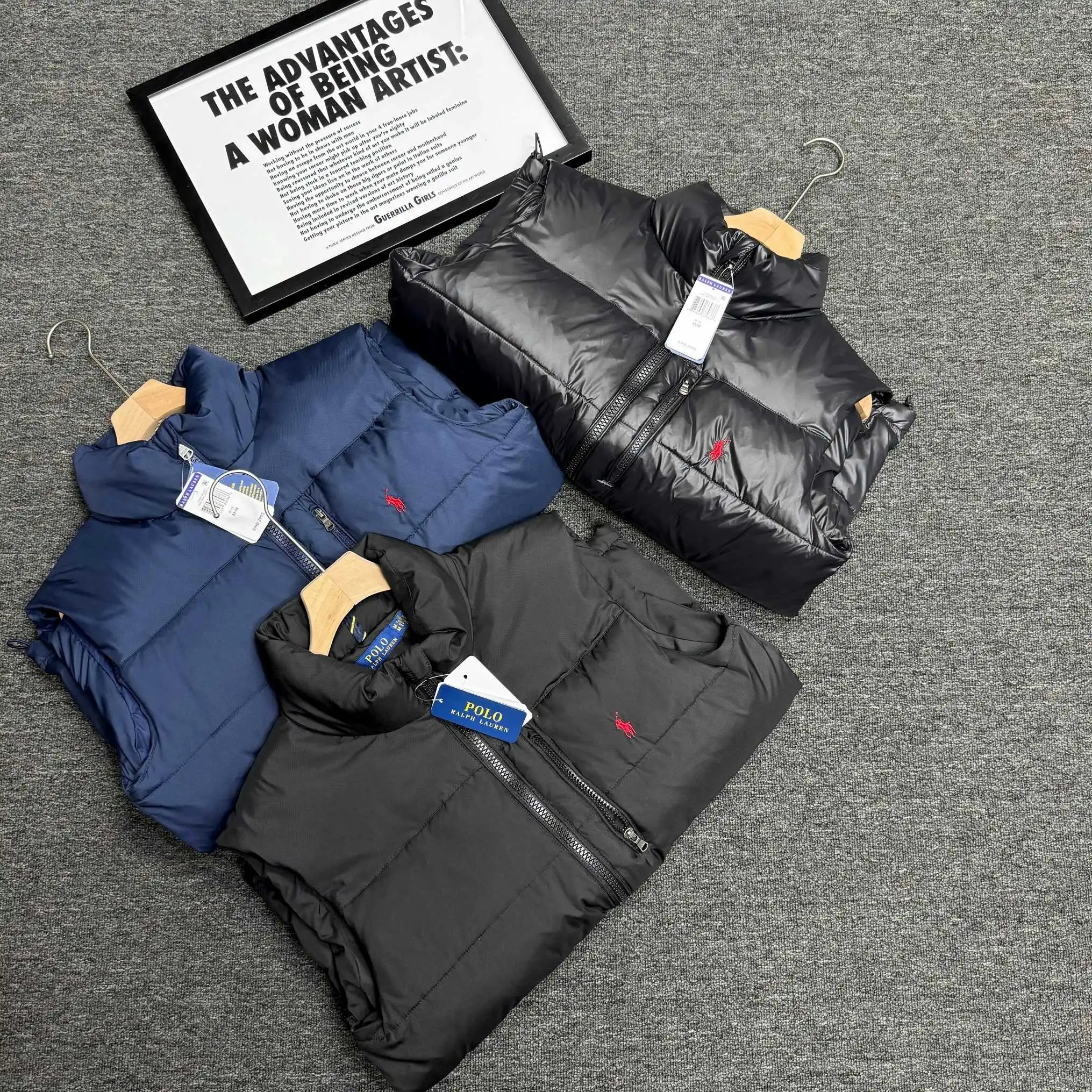 Ralph Lauren Polo Bear Down Vest Black - 39