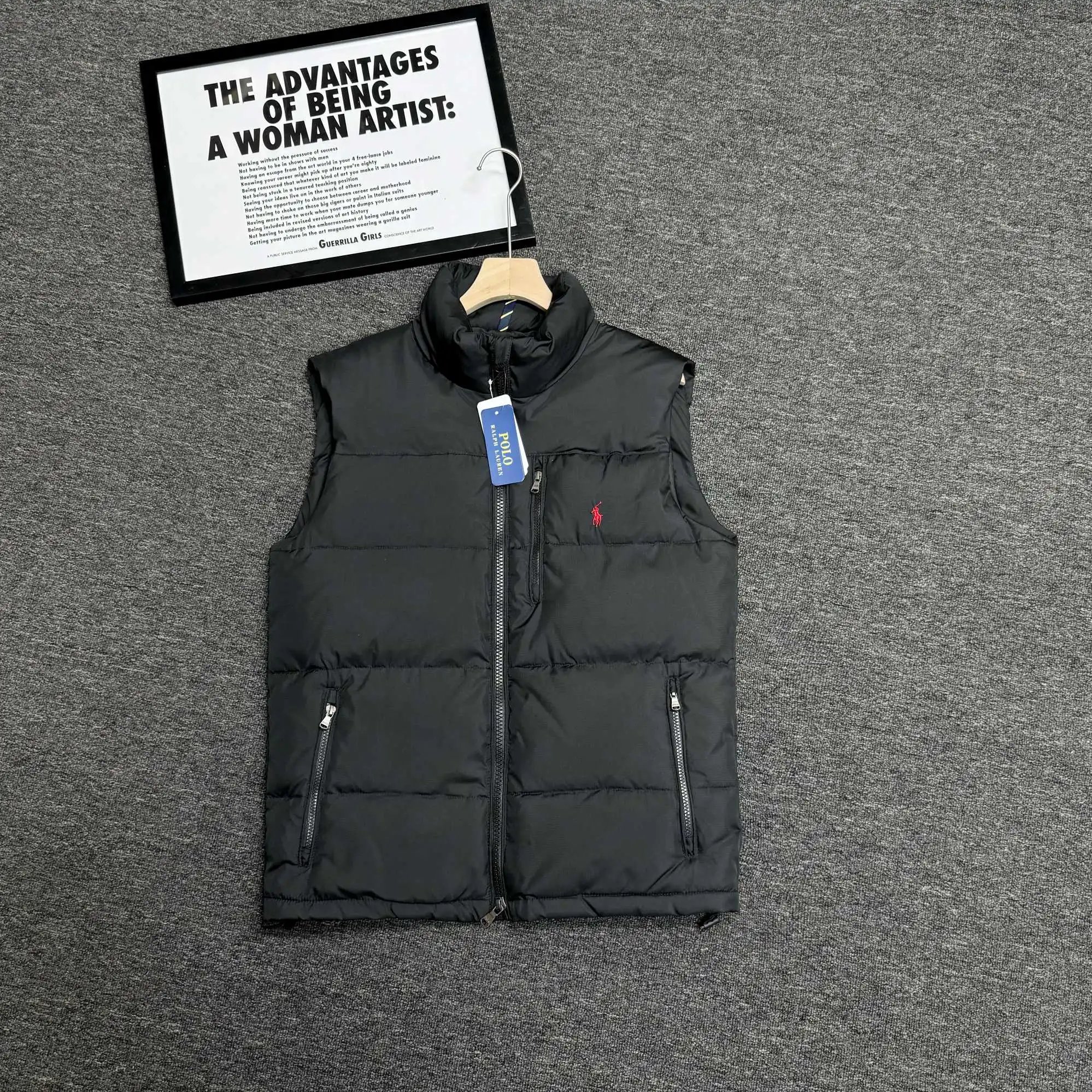 Ralph Lauren Polo Bear Down Vest Black - 43