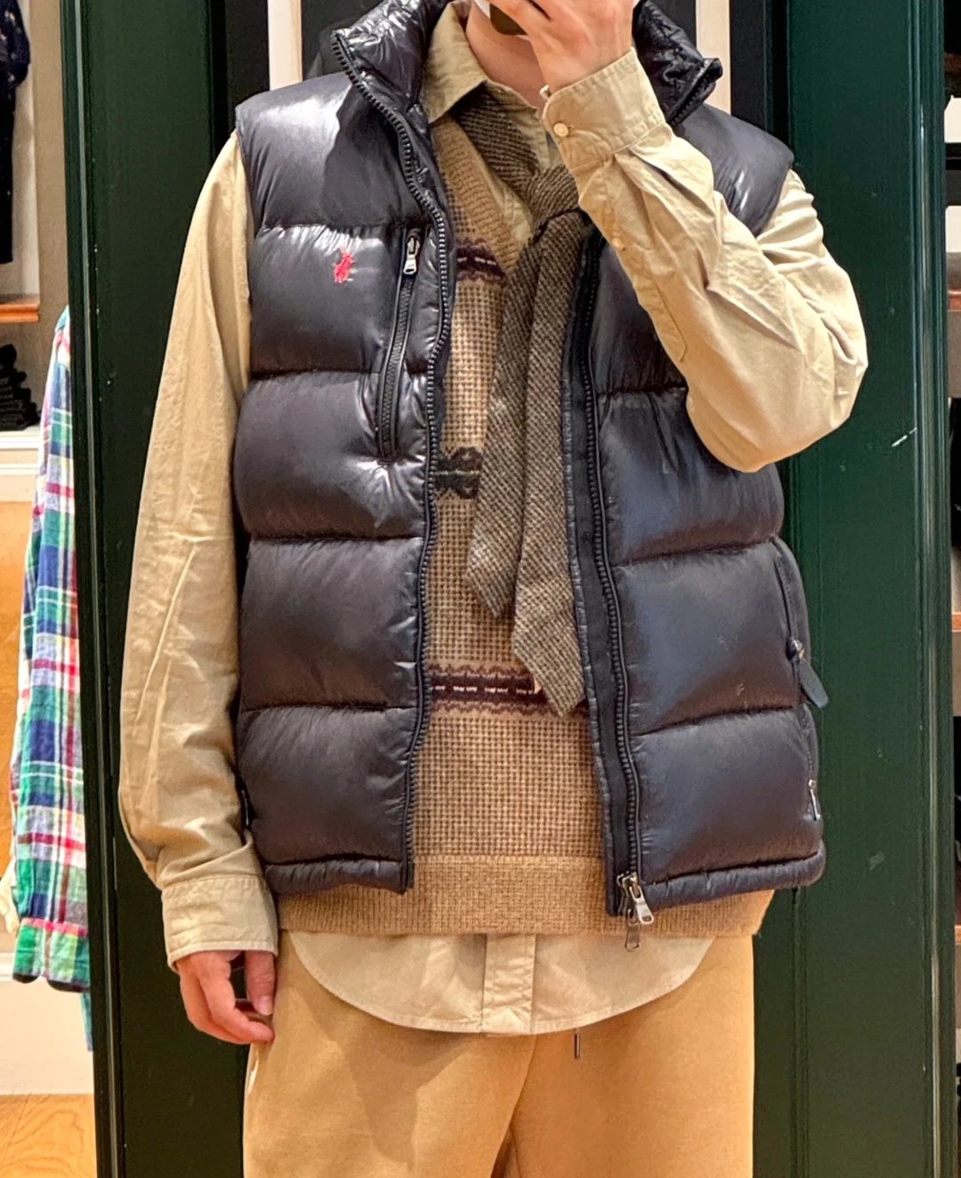 Ralph Lauren Polo Bear Down Vest Black - 65