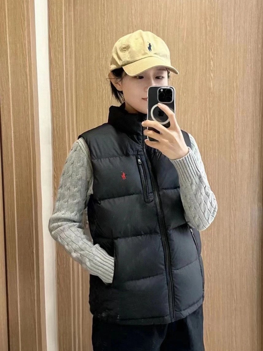 Ralph Lauren Polo Bear Down Vest Black - 66