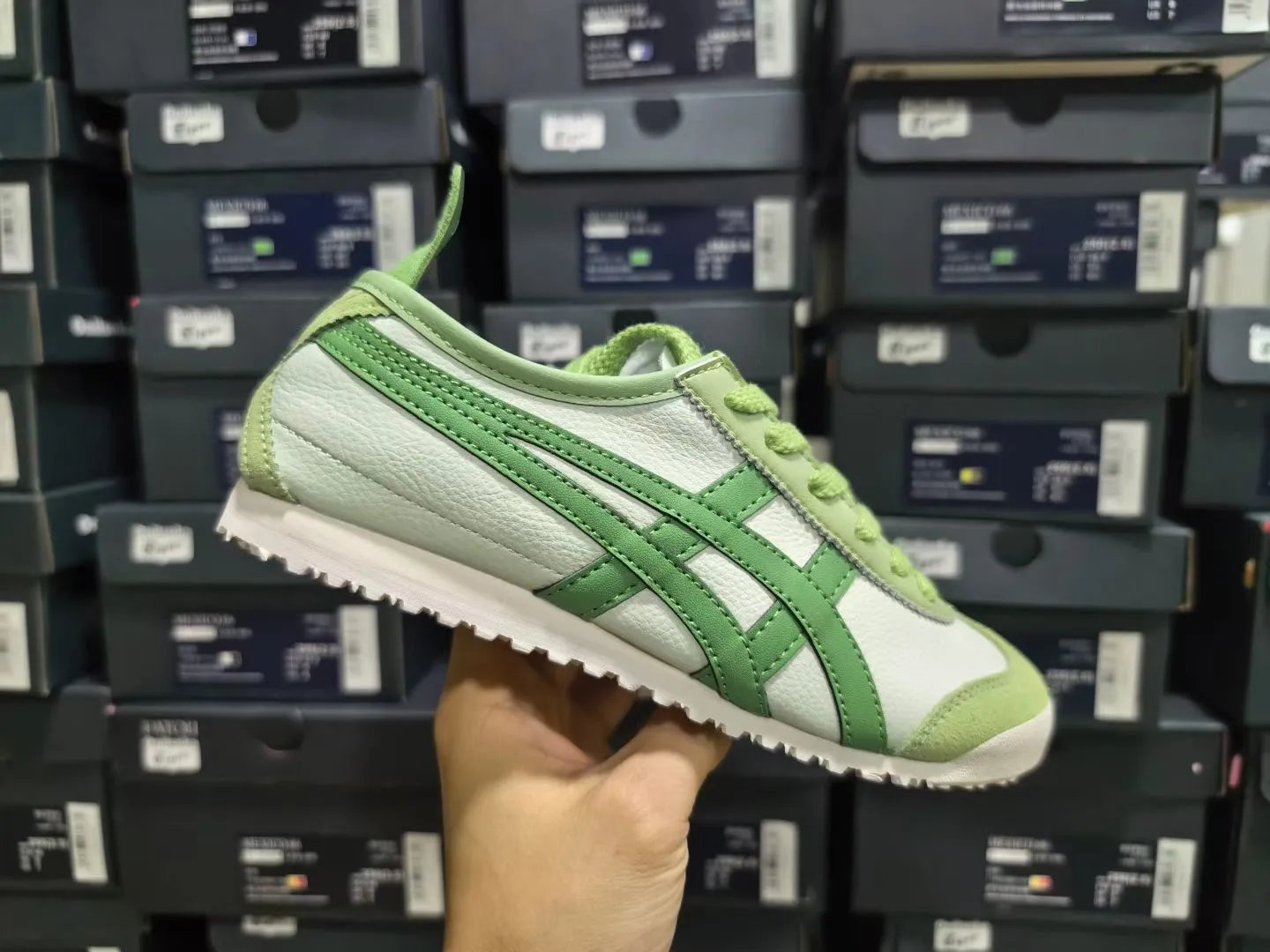 White & Green