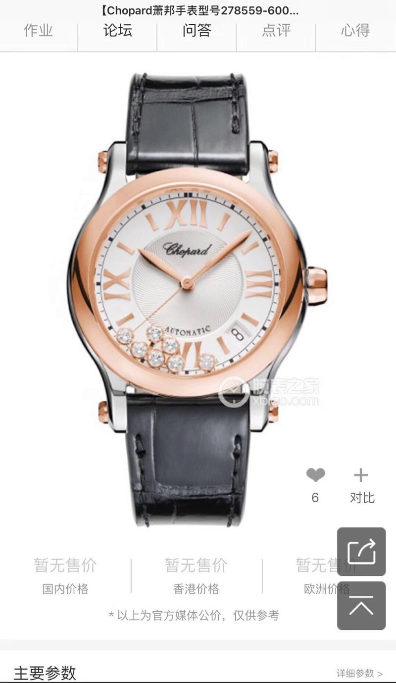 NR Chopard 36mm