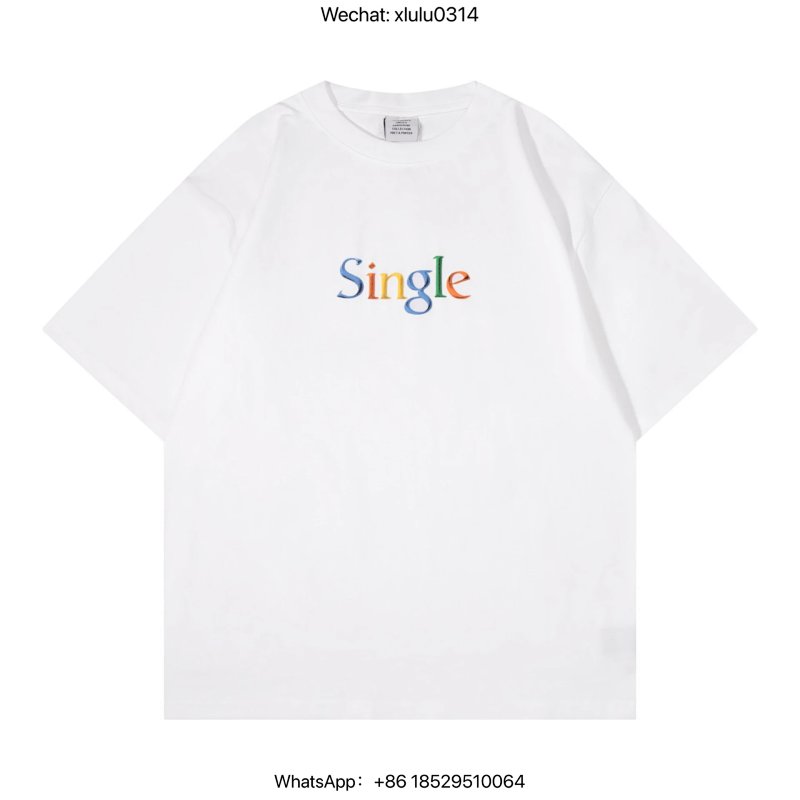 vtm 七彩single印花短袖