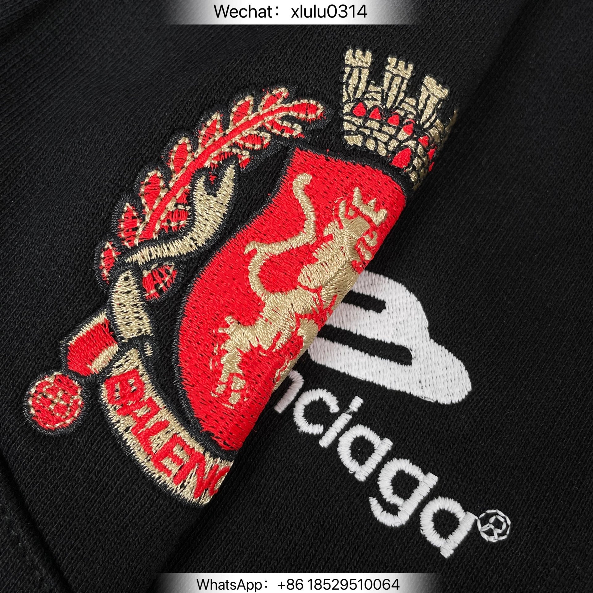 Jasonreps Manchester United Embroidered Logo Shorts