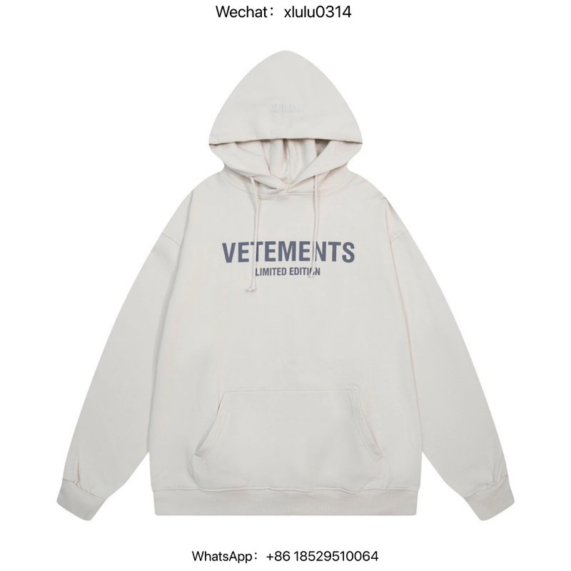 vtm基础LOGO印花帽衫