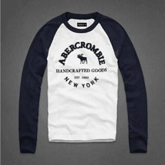 AF Pure Cotton Long-Sleeve Tee Base Layer, Ultra Soft Against the Skin with Great Texture, Enhanced by Exquisite Embroidery for a Distinctive Look, Available in Multiple Colors