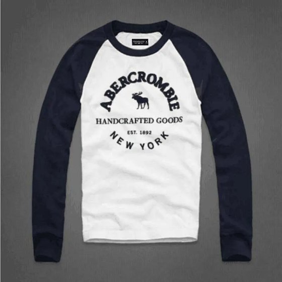 AF 100% Cotton Long-Sleeve Tee Undershirt, Ultra Soft Against Skin, Premium Feel, Elegant Embroidery Adds a Touch of Distinction, Available in Multiple Colors
