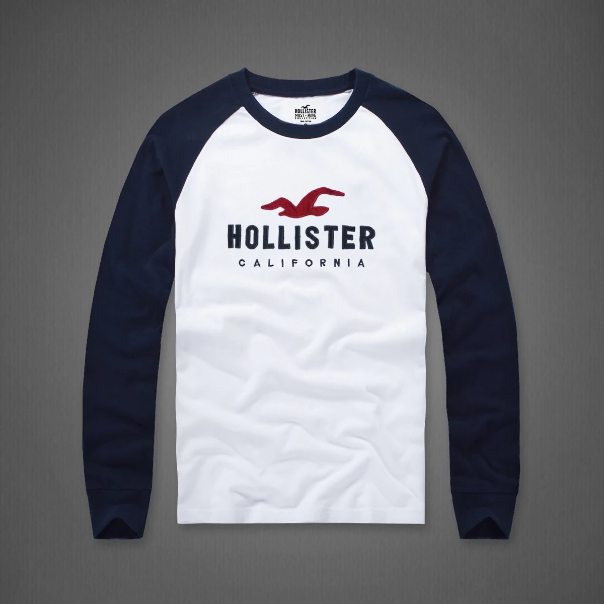 Seagull AF long sleeved T-shirt men's autumn outfit pure cotton round neck casual base shirt