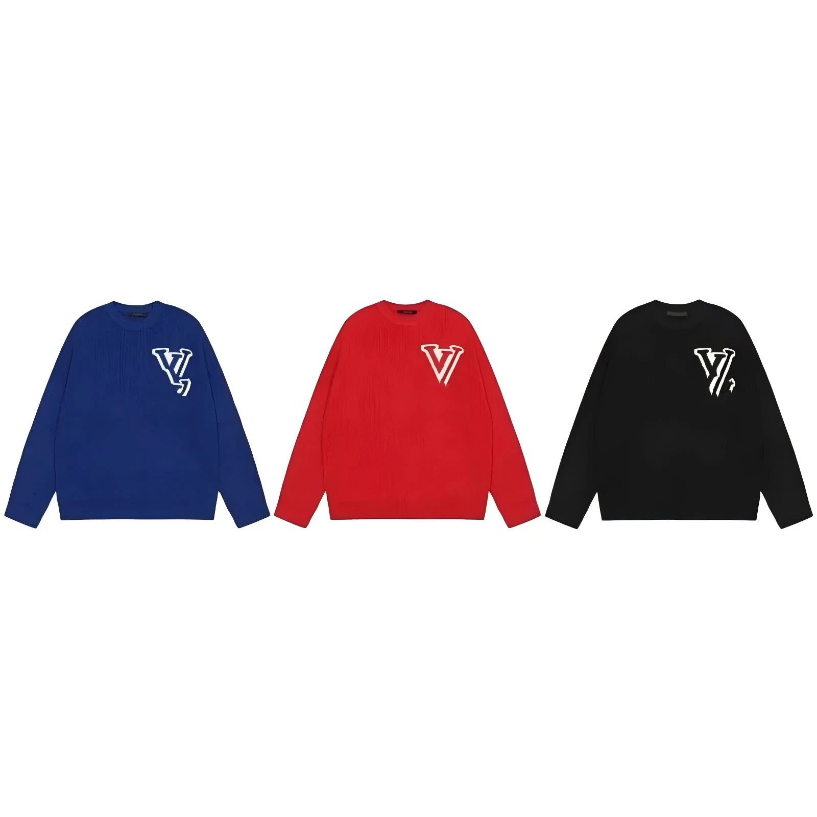 Louis Vuitton Logo Sweaters