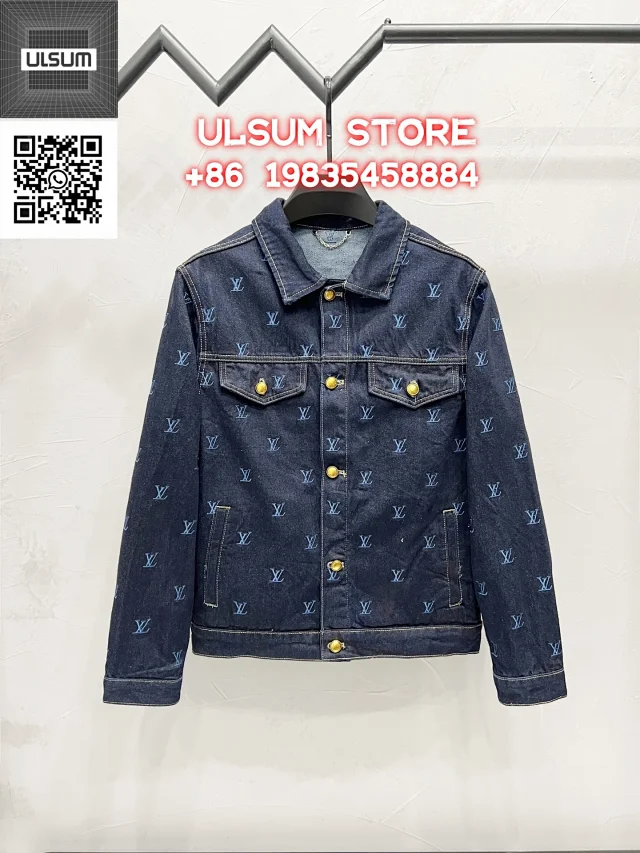 Louis Vuitton Jackets Monogram Denim Jacket product detail image 17