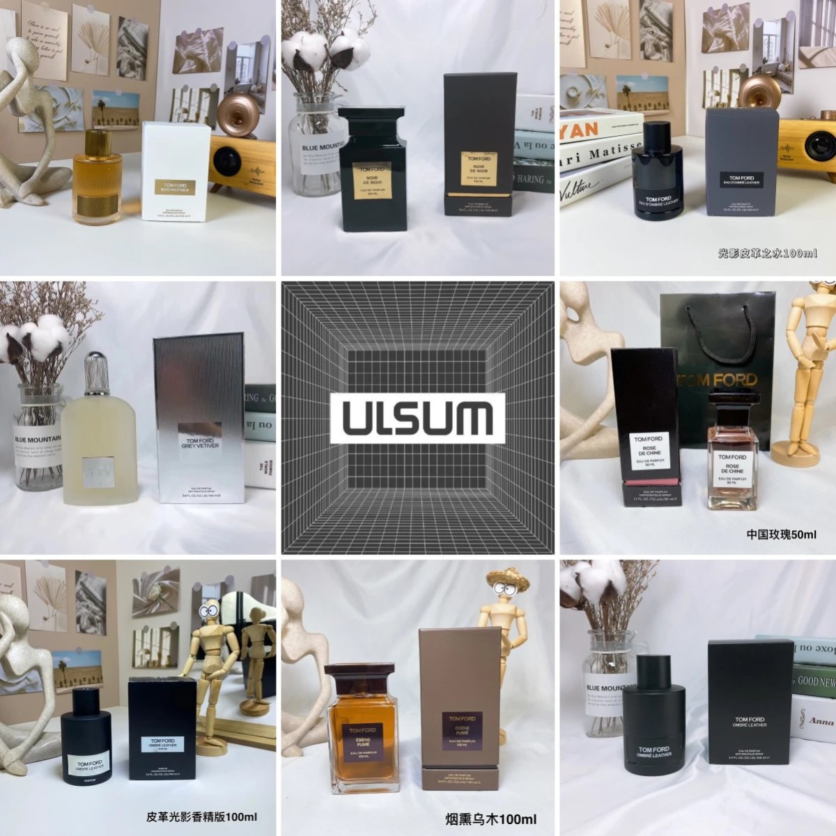 2025ss TF Perfume 50100ml formal dress front middle and base note perfume