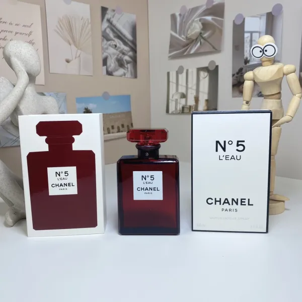 Chanel No.5 L'Eau Red Bottle Perfume - 1