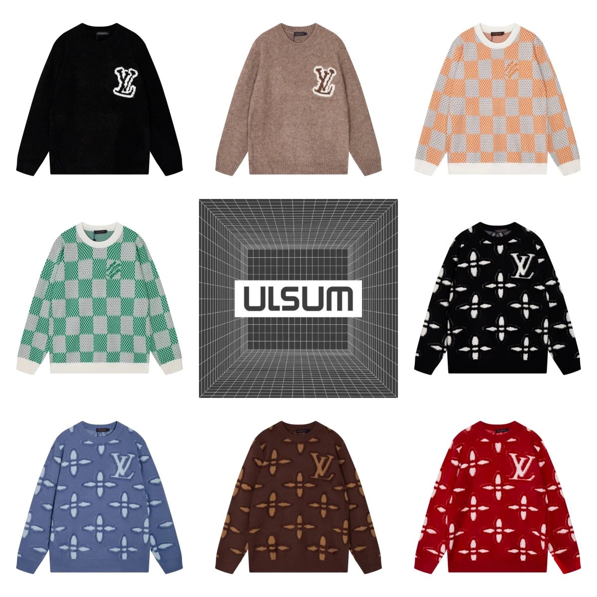 2025ss V111111uittonsweater 1