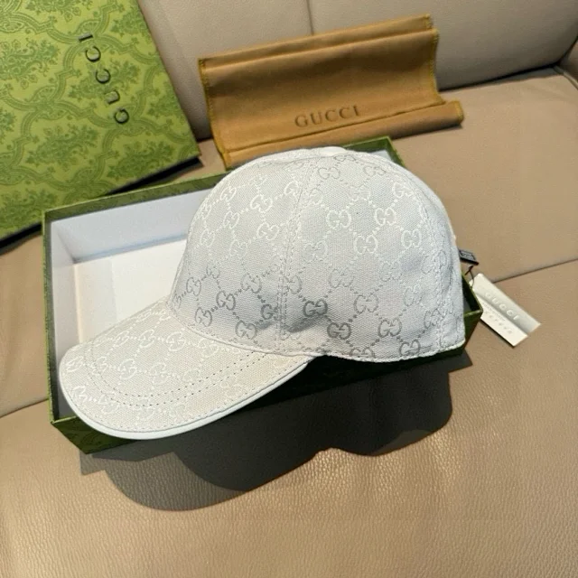 Gucci Hats GG monogram baseball cap product detail image 10