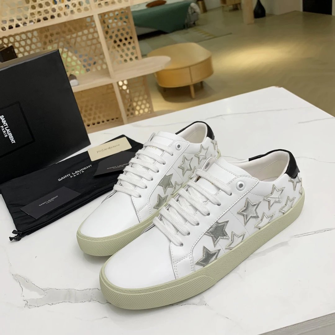 Saint Laurent SL/10 Canvas Black Sneakers - 23