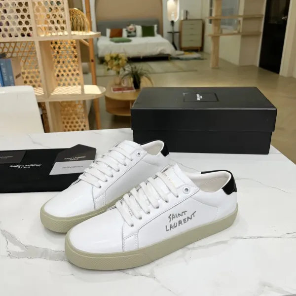 Saint Laurent SL/10 Canvas Black Sneakers - 64