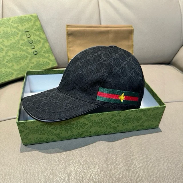 Gucci Hats GG monogram baseball cap product detail image 17